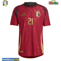 Belgien Timothy Castagne #21 Heimtrikot EM 2024 Kurzarm